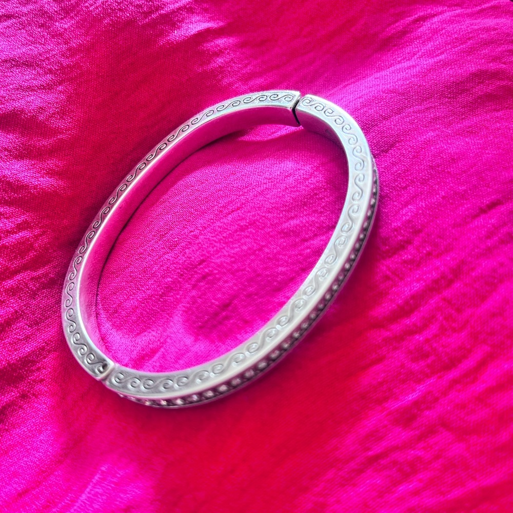 Brighton Silver Swirl Bracelet